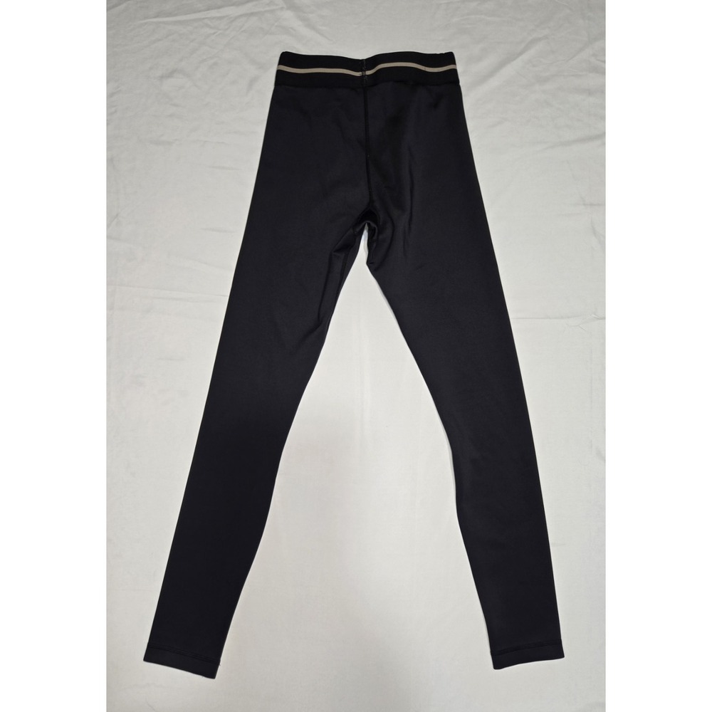 Tan + Lines Sports Leggings By Sivan Ayla Black Small Womens Stretch See Pic! - Picture 2 of 8